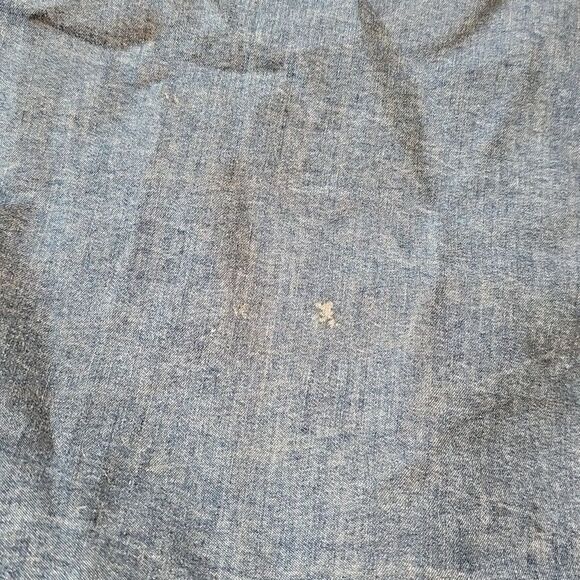 Denim button down tie shirt Size M - Picture 7 of 10